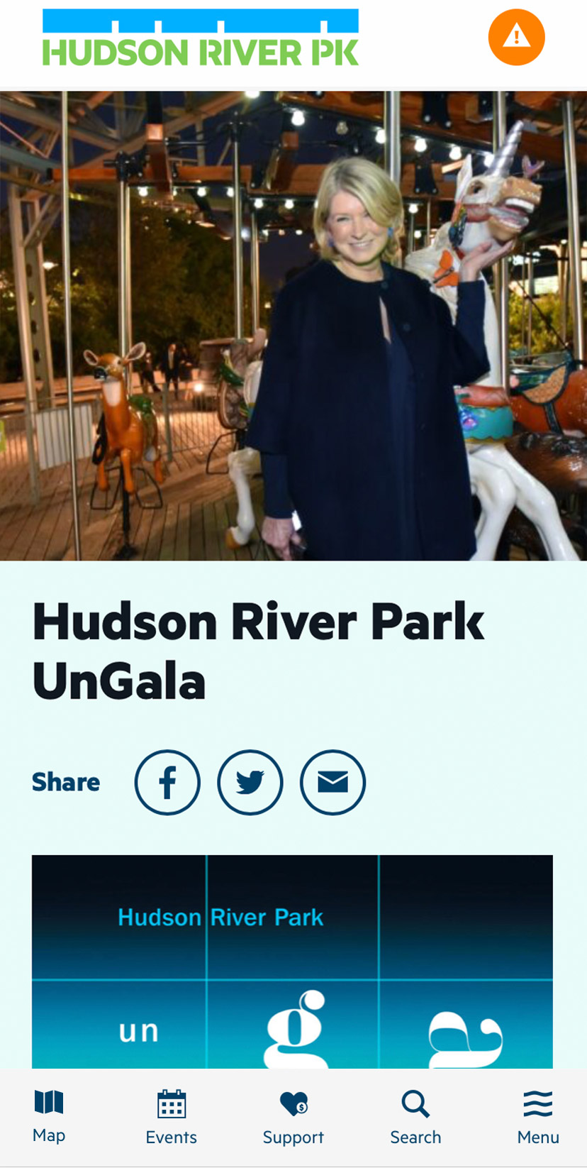 HRPK gala detail mobile view
